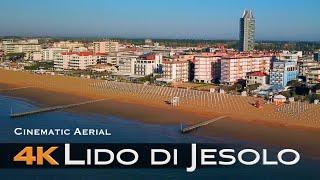 LIDO DI JESOLO  4K Drone Aerial 2024 Venice Italy