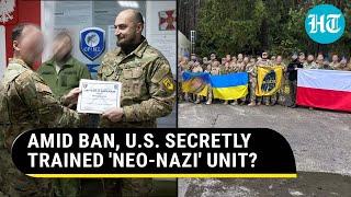 USA Flouted Own Ban On Controversial Ukraine Unit? Russias Big Charge  Azov