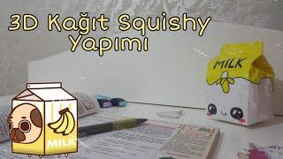 3D Kağıttan Squishy Yapımı  Paper Squishy  Ebrar Yazıcı