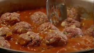 How to Make Italian Spaghetti Sauce with Meatballs  Spaghetti Recipe  Allrecipes.com