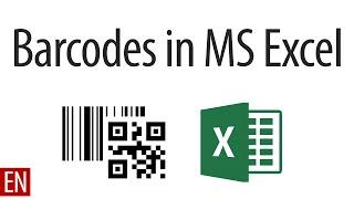 Create Barcodes in Excel Barcode Add-In