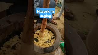 nilupak na saging#shortvideo  #shorts  #nilupak #pagkaingpinoy