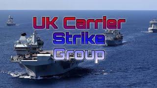 UK Carrier Strike Group HMS Queen Elizabeth