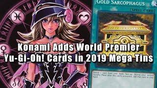 Konami Adds World Premier Yu-Gi-Oh Cards in 2019 Mega Tins