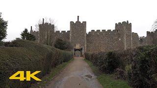 Framlingham Walk Town Centre & Castle on the Hill【4K】