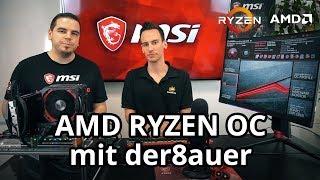 AMD Ryzen OC mit der8auer  X470 GAMING M7  Ryzen 7 2700X