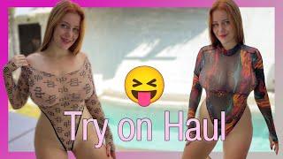 See through clothing review  Transparent Clothes Try-on