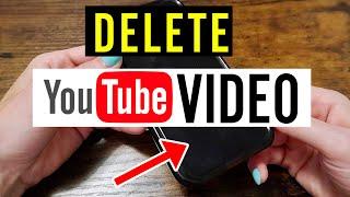 NEW How To Delete YouTube Videos Easy On Mobile Android or iPhone + Desktop PC 2022-2023 genius