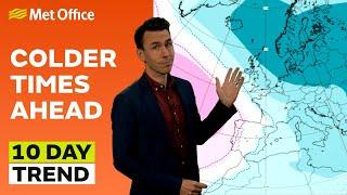 10 Day Trend 15112023 – A change in wind direction later – Met Office weather forecast UK