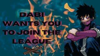 ASMR Dabi wants you to join the leagueMHA Audio Roleplay Gender NeutralP.1