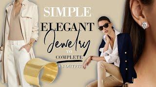 The ONLY 6 Pieces of simple elegant Jewelry YOU NEED  AD