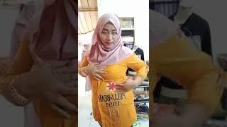 bunda jilbab mantul live jualan online terbaru padat sesak