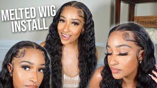 A SUPER NATURAL WIG INSTALL FOR SUMMER MELTED  ISEE HAIR