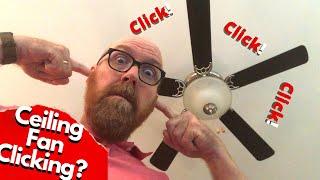 Ceiling Fan Click Noise  Heres another possible cause of the clicking ceiling fan