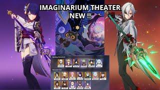 NEW Imaginarium Theater Act 1 - Act 8 Hard Mode Full Run  Genshin Impact