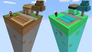 1$ UZAY KULE VS 1000$ UZAY KULE - Minecraft