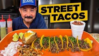 Easy Street Tacos Recipe - Taqueria Style Tacos de Bistec a la Plancha Super Delicious