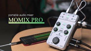 MOMIX PRO portable audio mixer