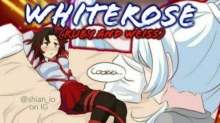 Whiterose comic Ruby and Weiss -Rwby RWRORIZ_RWBY