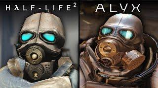 Half-Life Alyx vs Half-Life 2  Direct Comparison