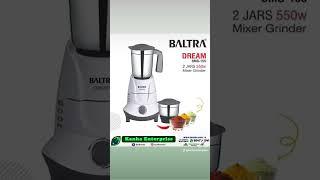 Baltra MixerGrinder Dream 2 550W BMG 155 with 2 SS Jars 12 Yr  Warr httpskaanha.com.npshop