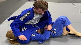 Mixed Brazilian Jiu-Jitsu Brown Belt Chayse Diekema vs Black Belt