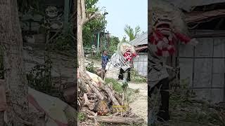 Abang Jago Nantang Barongan Galak Ngamuk  