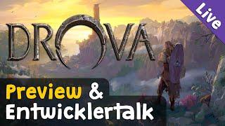 Drova  Pixelart-RPG im Geist von Gothic  Preview & Entwicklertalk Livestreamaufzeichnung