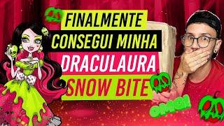 UNBOXING REVIEW  CONSEGUI MINHA DRACULAURA SNOW BITE 