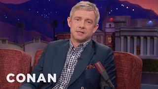 Martin Freeman On The Difference Between British & American Actors  CONAN on TBS