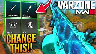 WARZONE UPDATE Your META LOADOUTS ASAP Stop USING The Wrong SETUPS WARZONE Loadout Changes