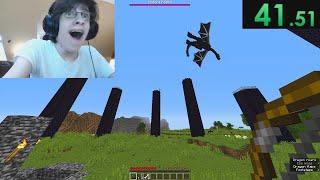 Minecraft 1.17 Speedrun 58.9 sec WORLD RECORD CRAZY GLITCH