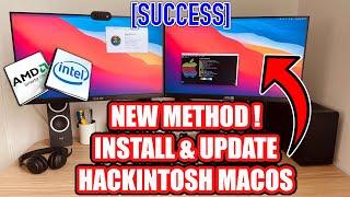 NEW Method Install and Update Hackintosh macOS on AmdIntel PC 2021