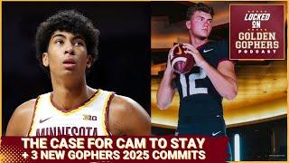 Making the Case for Cam Christie to Return + 3 New Minnesota Gophers 2025 Football Commits