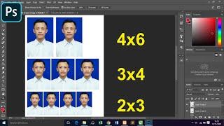 Cara Mengatur Ukuran Pas Foto 4x6 dan 3x4 di Photoshop