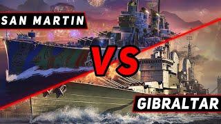 КРЕЙСЕР SAN MARTIN VS GIBRALTAR STREAM ЧТО ОКАЖЕТСЯ СИЛЬНЕЕ? МИР КОРАБЛЕЙWORLD OF WARSHIPS