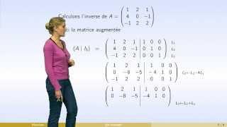 Matrices - partie 4  inverse dune matrice  calcul