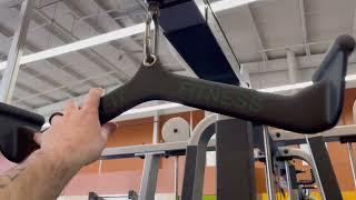 Home Gym Fitness Rowing T bar V bar Pulley Cable Machine Attachments Review