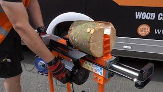 Compact and Powerful Forest Master FM5 Electric Log Splitter