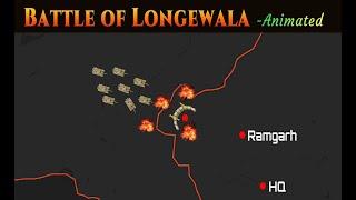 Battle of Longewala 1971 - Animated