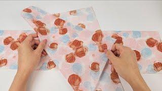 Gift idea from small pieces of fabric  Sewing idea