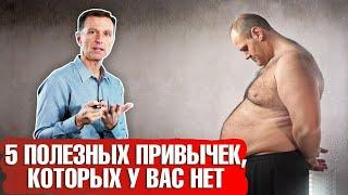 Вздутие живота как убрать? Топ 5 здоровых привычек