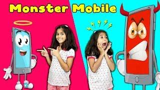 Paris Mobile Become Monster  Pai Playing Mobile Games Moral Story  Paris Lifestyle