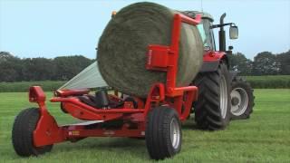 KUHN RW  SW range - Wrappers In action