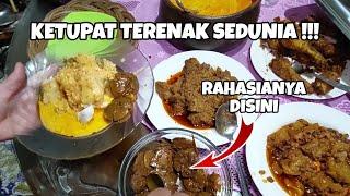 KETUPAT SAYUR PALING ENAK SEDUNIA  VLOG LEBARAN