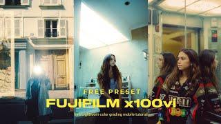 FUJI FILM - Lightroom mobile Presets tutorial #557