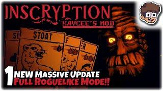 NEW MASSIVE UPDATE FULL OFFICIAL ROGUELIKE MODE  Lets Play Inscryption Kaycees Mod  Part 1