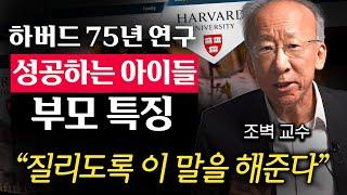 미국 한국 명문대 둘 다 경험해보고 느낀 부모들의 결정적 차이 조벽 교수 1부