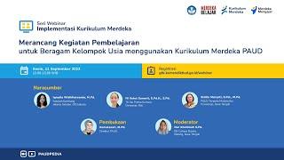 Seri Webinar IKM Merancang Kegiatan Pembelajaran