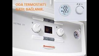 iMMERGAS TT Kombiye ECA Poly kablosuz termostat bağlantısı nasıl yapılır.